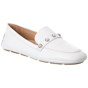 Stuart Weitzman Allpearls Leather Driving Loafer Brand New, in Box